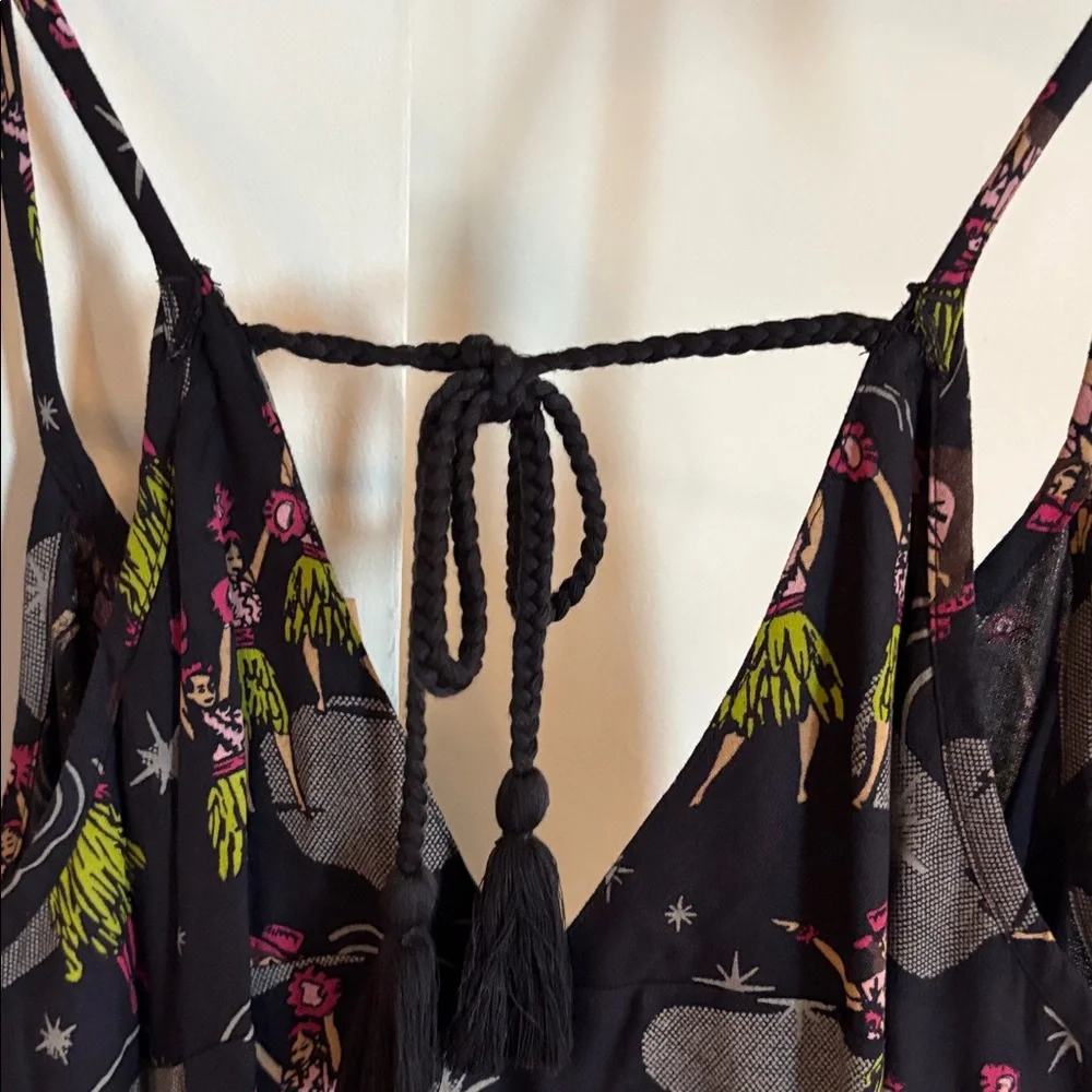 Ariat Dress with Pink and Green Floral Design - summer 2025 - Picture 5 of 10